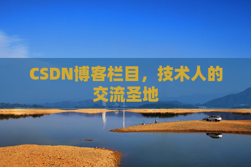 CSDN博客栏目，技术人的交流圣地